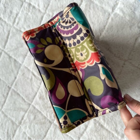 Vera Bradley | "Plum Crazy" Insulated Lunch Tote - Picture 6 of 13